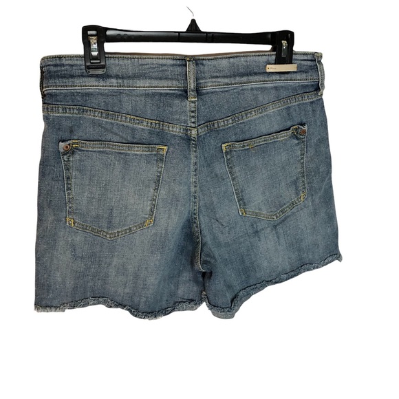 Anthropologie Pilcro and The Letterpress Pattern Jean Shorts Size 30 - Picture 3 of 4